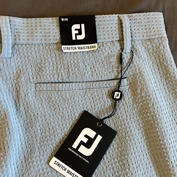 Foot Joy Performance Seersucker golf shorts - Picture 4 of 5